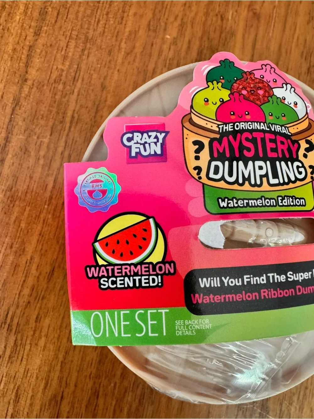 RMS Mystery Dumpling Watermelon Edition Scented Viral Squishy Factory Sealed NWT